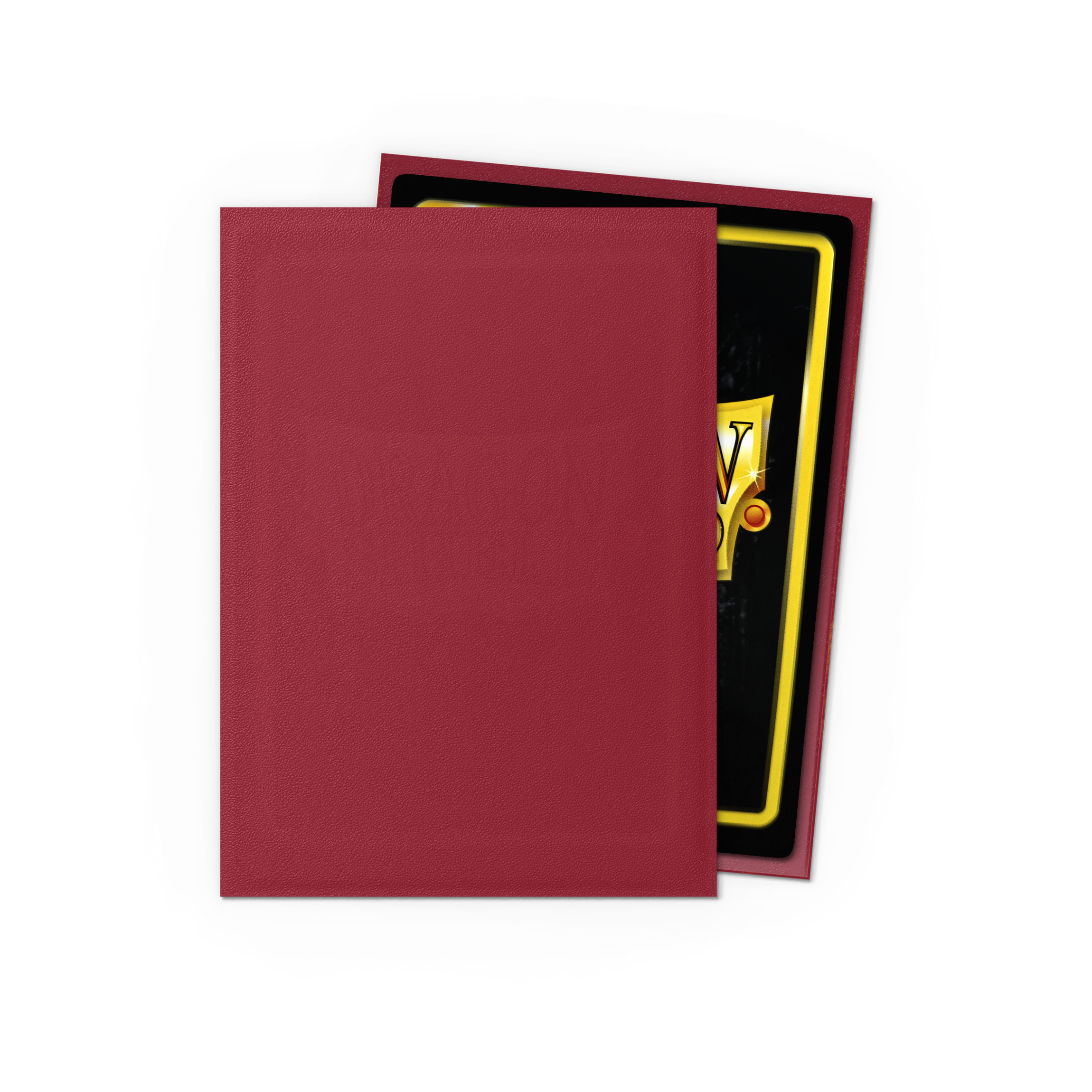 Blood Red - Matte Sleeves - Standard Size - Dragon Shield