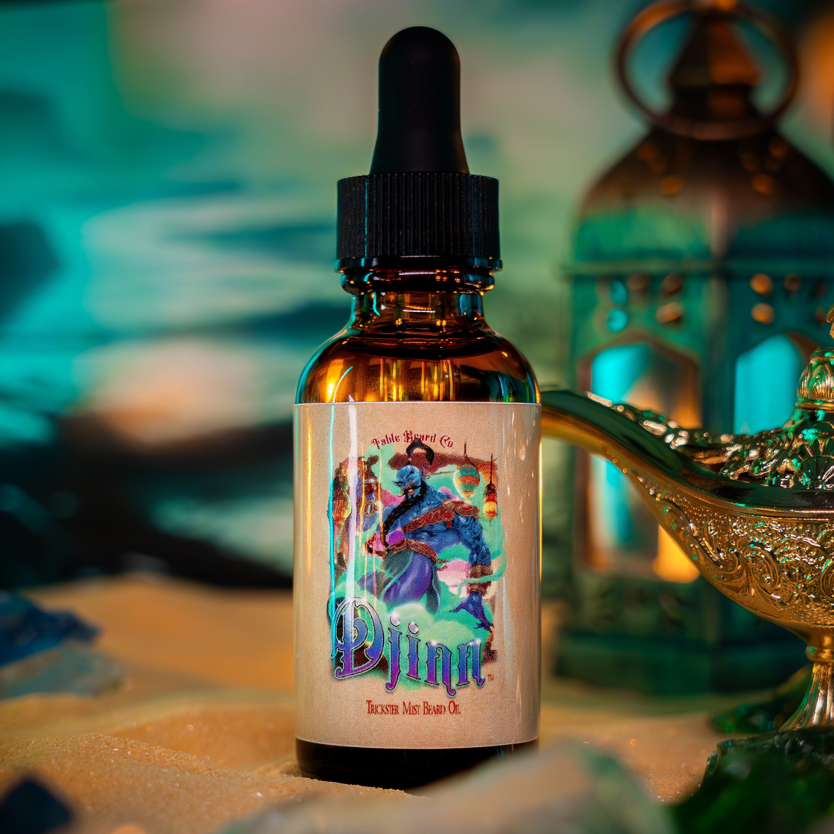 The Djinn - Beard Oil - Egyptian Cologne, Warm Sandalwood, and