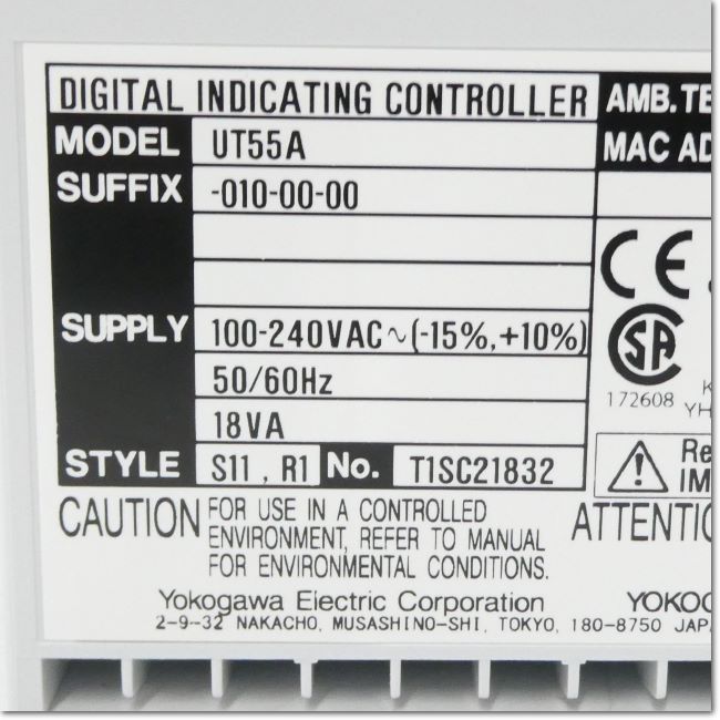 FA機器ドットコム / UT55A-010-00-00 ディジタル指示温調計 96×96mm