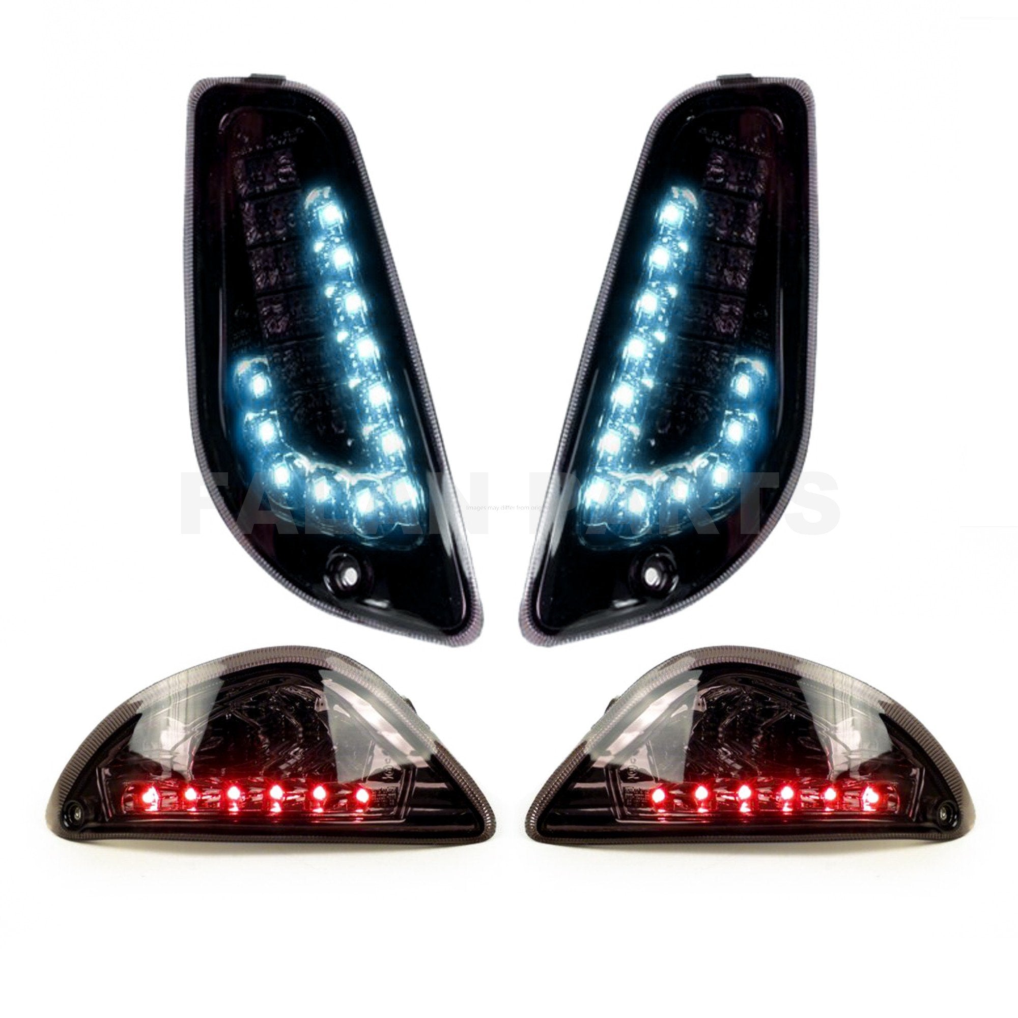 Power1 ウィンカー キット インジケーター LED スモーク |ベスパ SXL