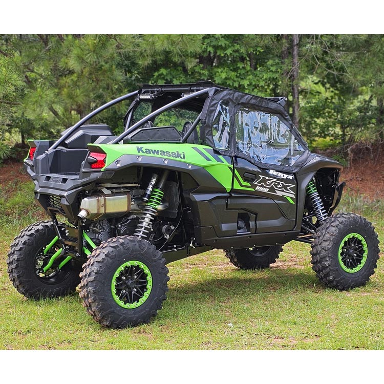 Falcon Ridge Upper Soft Doors w/ Zippered Windows- Kawasaki Teryx