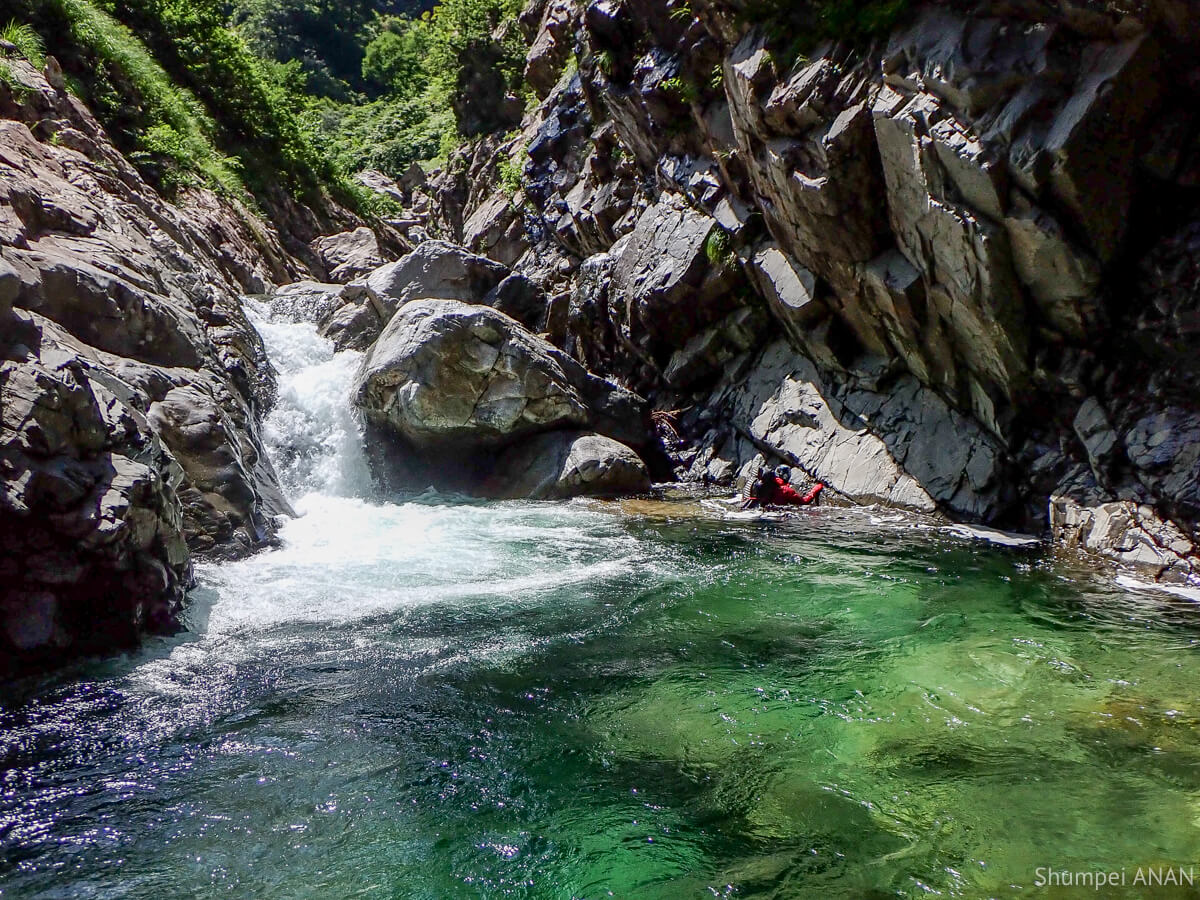 朝日連峰 東大鳥川・西ノ俣沢 – ポムチム