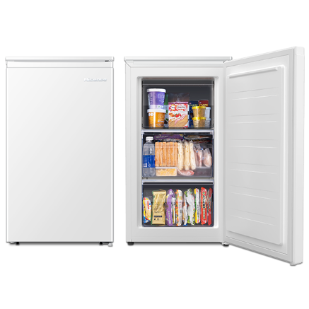 レンタル] [61L][右開き]Hisense (ハイセンス) 冷凍庫HF-A61W - Rentio