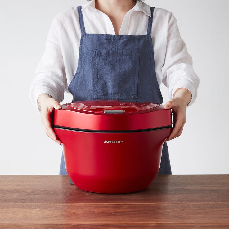 レンタル] シャープ ヘルシオ ホットクック KN-HW24G 2〜6人用 2.4L