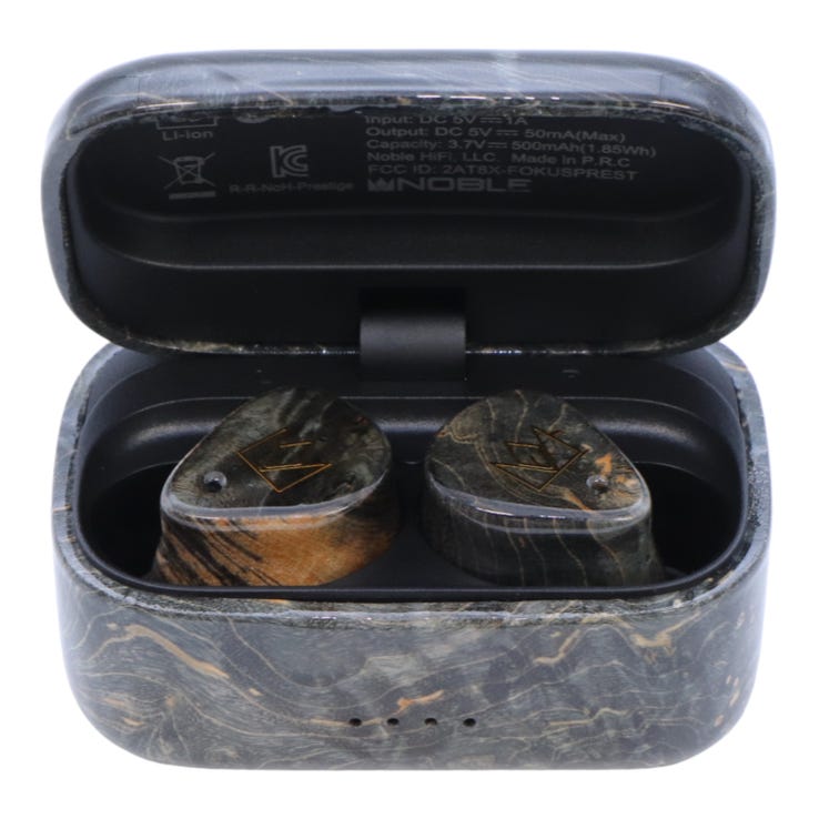 レンタル] Noble Audio FoKus Prestige ワイヤレスイヤホン ブラック