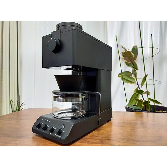 レンタル] ツインバード 全自動コーヒーメーカー CM-D457 [容量3杯