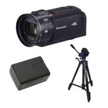 レンタル] ソニー 4Kビデオカメラ FDR-AX45A 三脚＋大容量予備
