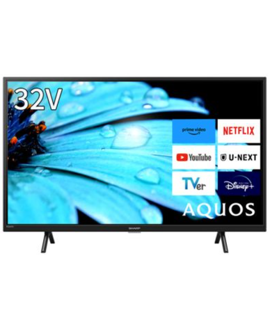 32型テレビ・シャープ(SHARP)のレンタル - Rentio[レンティオ]