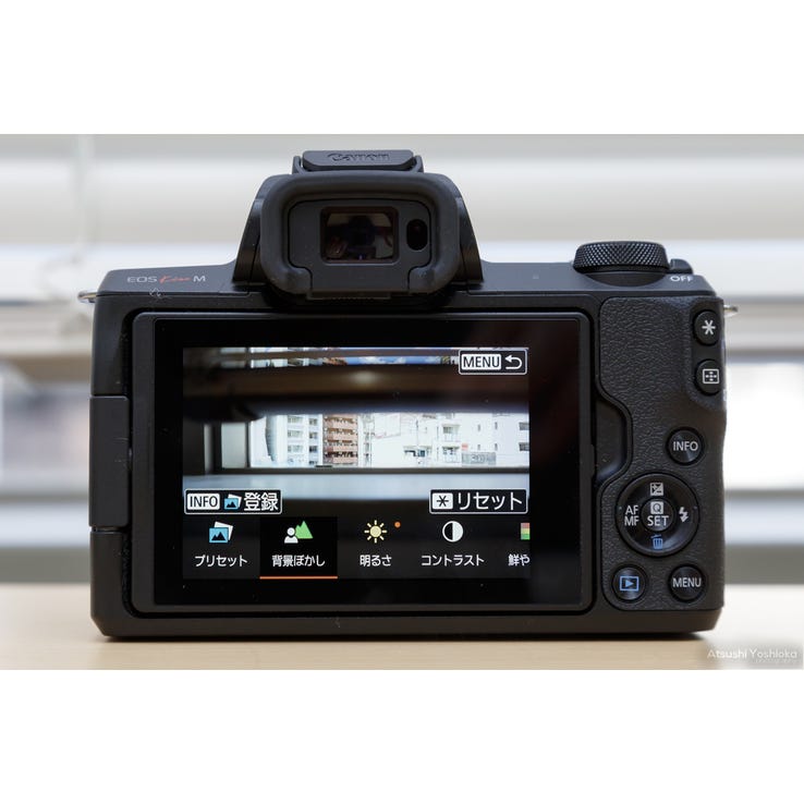 レンタル] CANON EOS Kiss M レンズキット ブラック ミラーレス一眼