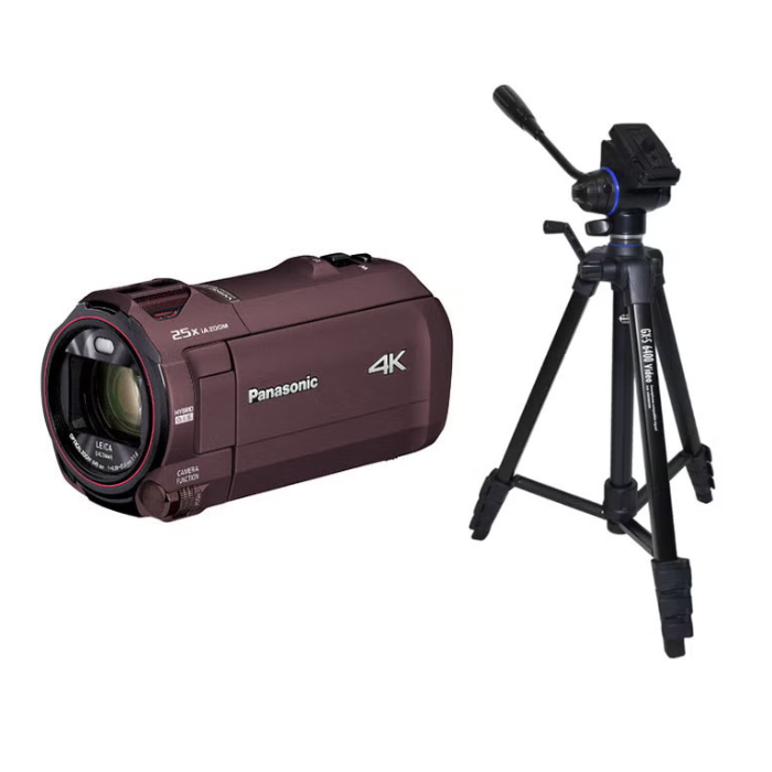 Panasonic V360MS ビデオカメラ三脚セット