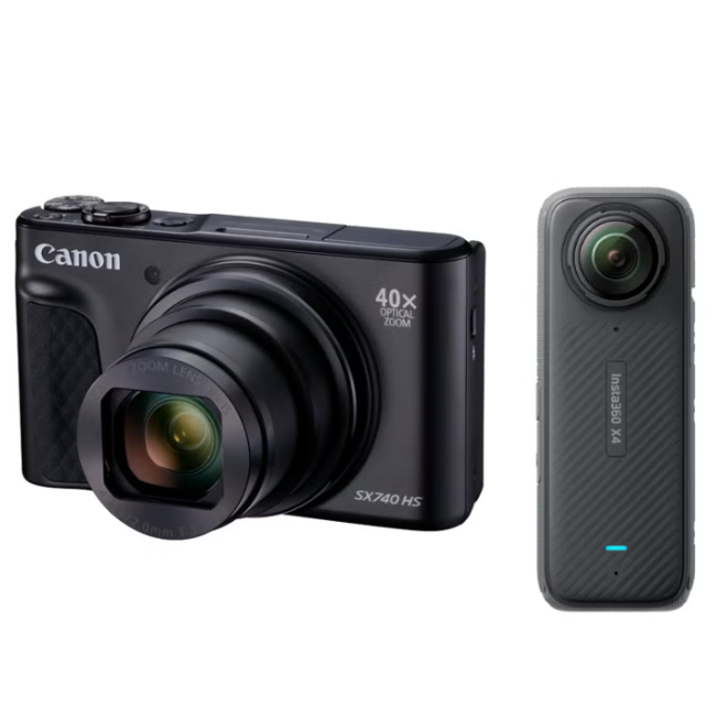 レンタル] 海外旅行向け コンパクトデジタルカメラ＆360度カメラカメラ