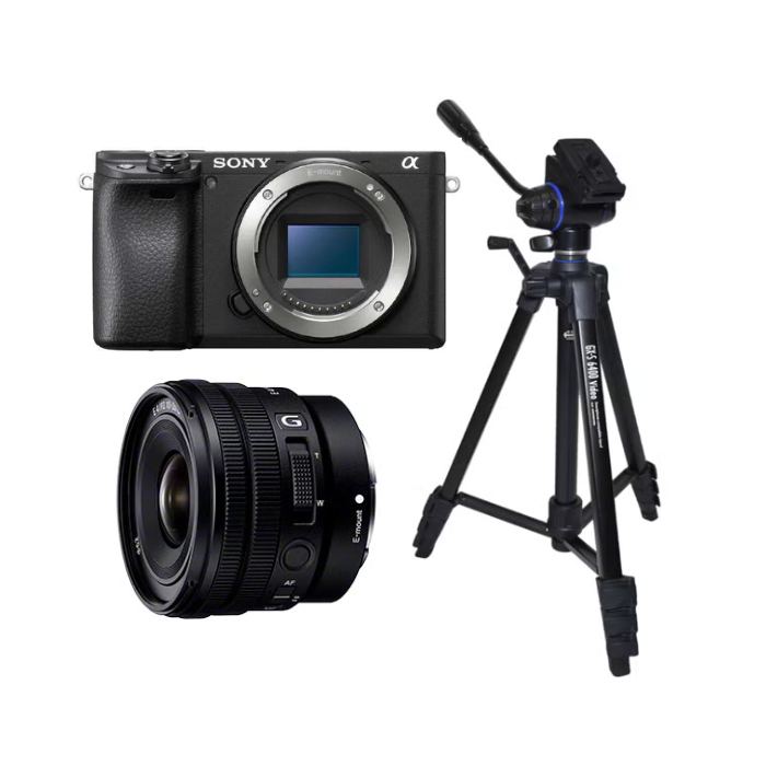 レンタル] 花火撮影セット ソニー α6400 ミラーレス一眼（ソニー E PZ