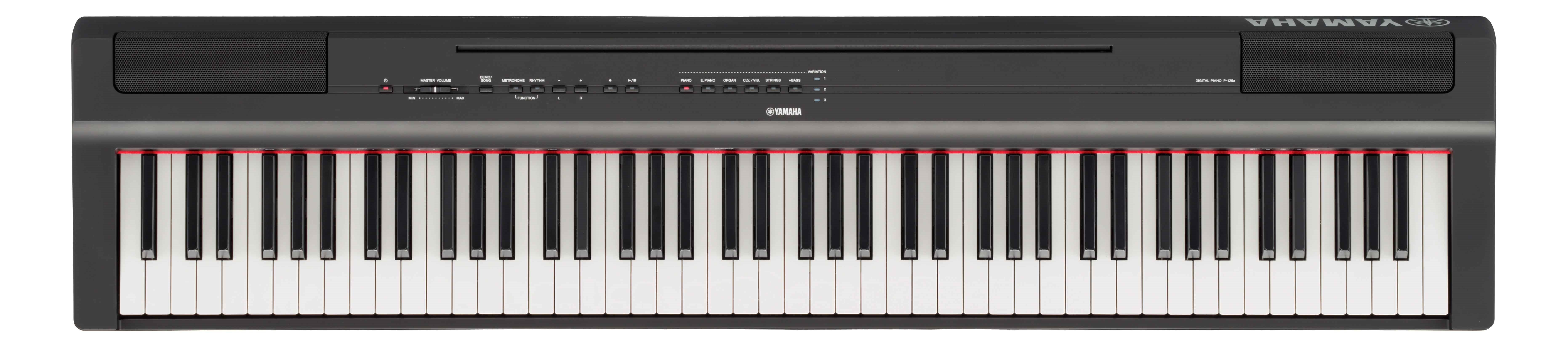 レンタル] YAMAHA P-125a 電子ピアノ 88鍵盤 ブラック - Rentio