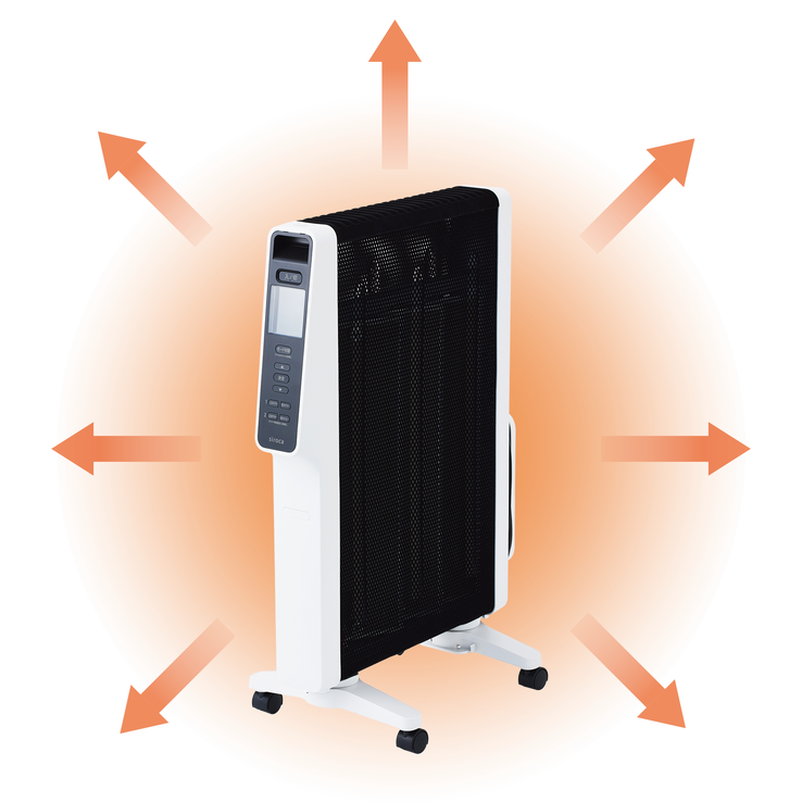 レンタル] シロカ(siroca) かるポカ SN-M351 遠赤軽量ヒーター (暖房