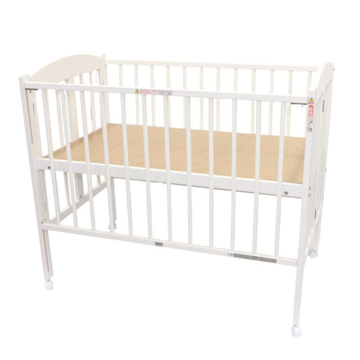 レンタル] カトージ 折りたたみベビーベッド ハイポジションタイプ