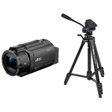 レンタル] ソニー 4Kビデオカメラ FDR-AX45A 三脚＋大容量予備