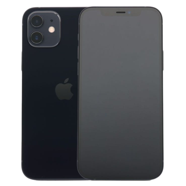 Apple IPhone 12 Black 64GB SIMフリー 外箱 充電器 Apple IPhone 12