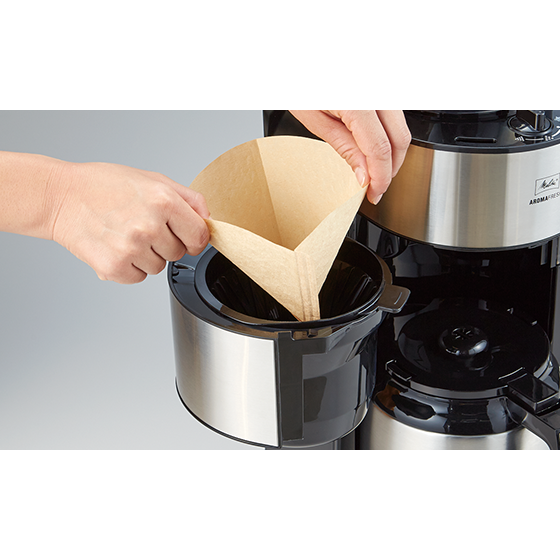 レンタル] melitta(メリタ) ミル付き全自動コーヒーメーカー (10杯