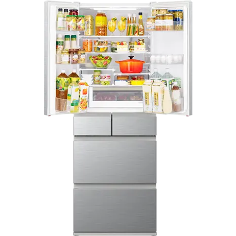 レンタル] [540L][ファミリー向け][観音開き]日立 冷凍冷蔵庫 R-H54T