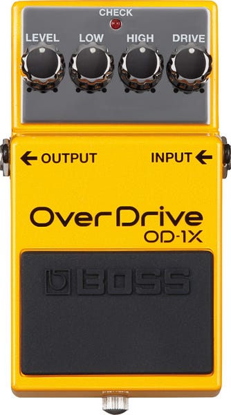 レンタル] BOSS Over Drive OD-1X ギターエフェクター - Rentio