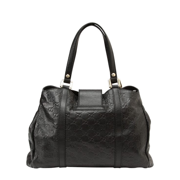 レンタル] レディース グッチ シマレザー ショルダーバッグ ブラック