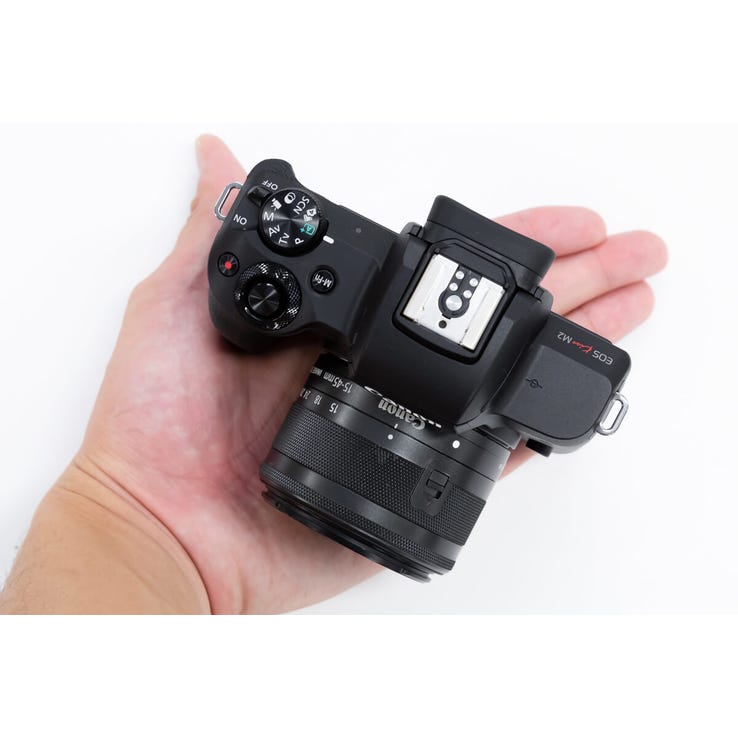 レンタル] CANON EOS Kiss M2 EF-M15-45 IS STM レンズキット ミラー