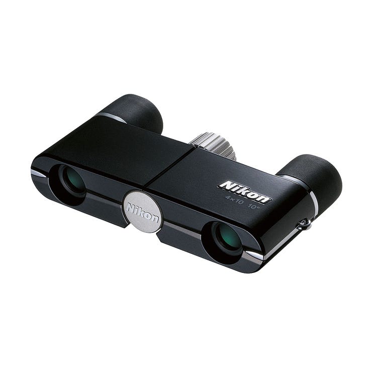 レンタル] [倍率4倍]ニコン 遊 4x10D CF 双眼鏡 エボニーブラック