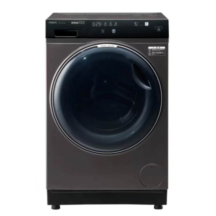 レンタル] アクア 【右開き】ドラム式洗濯乾燥機 洗濯12kg/乾燥6kg AQW