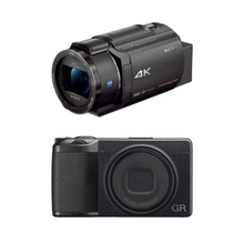 レンタル] ソニー 4Kビデオカメラ FDR-AX45A ブラウン - Rentio