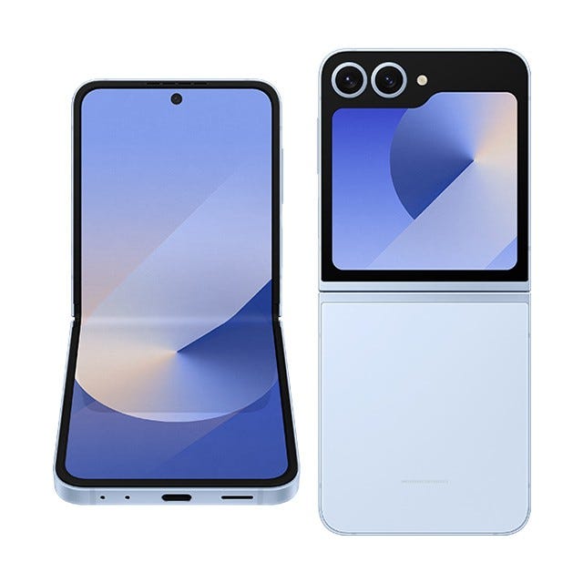 レンタル] サムスン(Samsung) Galaxy Z Flip6 256GB ブルー - Rentio