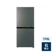 レンタル] [121L][一人暮らし向け][右開き]ツインバード HR-GJ12B 冷凍