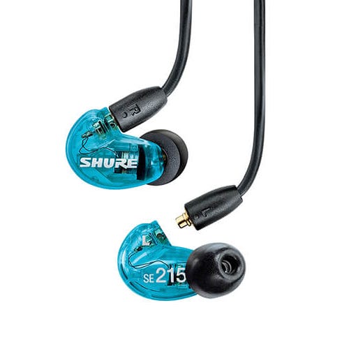 レンタル] SHURE SE215 スペシャルエディション イヤホン グリーン