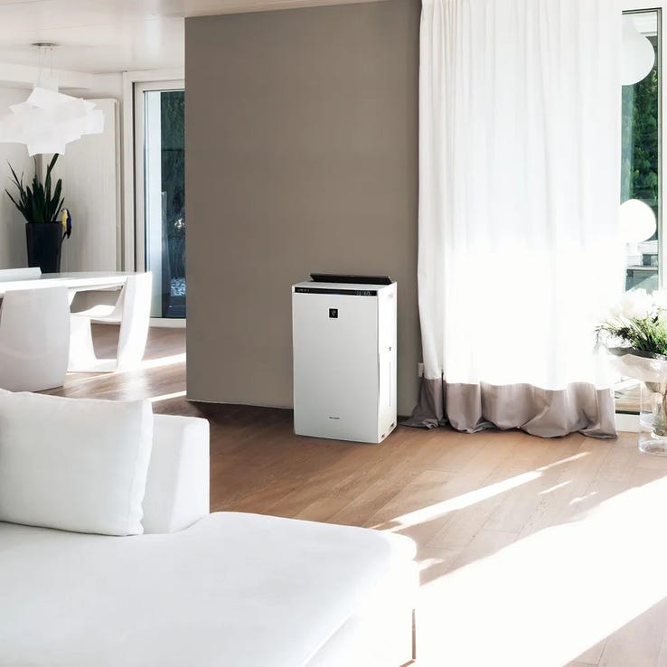 レンタル] シャープ 加湿空気清浄機 プラズマクラスターNEXT KI-SX100