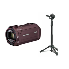 レンタル] パナソニック 4Kビデオカメラ HC-VX992MS（ブラウン