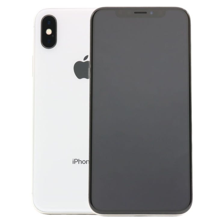 レンタル] Apple iPhoneX 64GB (SIMフリー) シルバー - Rentio[レンティオ]