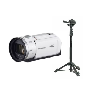 レンタル] パナソニック デジタル4Kビデオカメラ HC-VX3（ホワイト