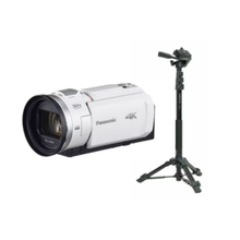 レンタル] ソニー 4Kビデオカメラ FDR-AX45A(ブラック) ＆ 自立脚付き