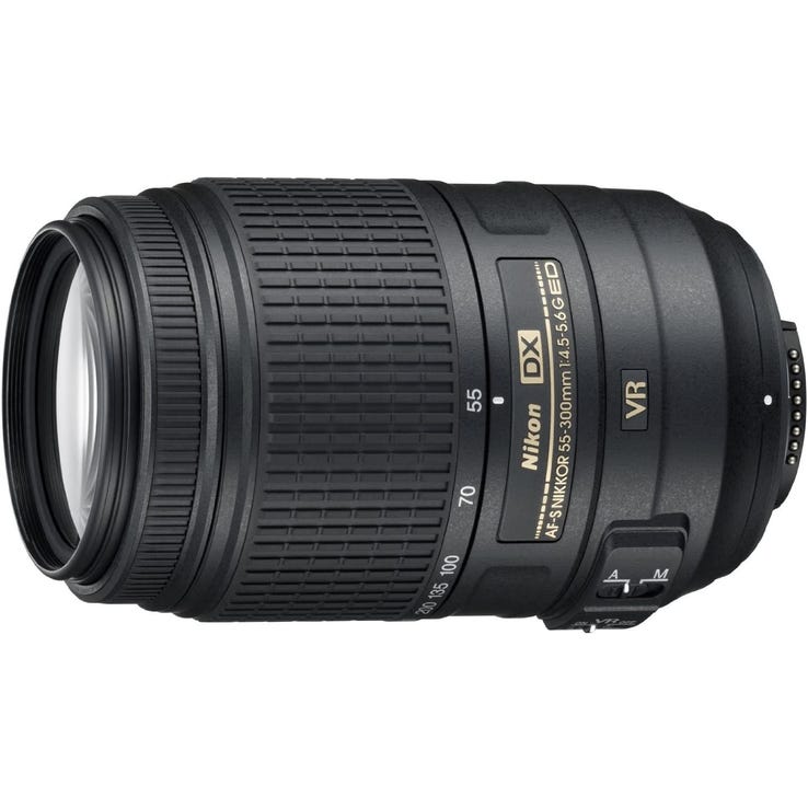 レンタル] ニコン AF-S DX NIKKOR 55-300mm f/4.5-5.6G ED VR 望遠