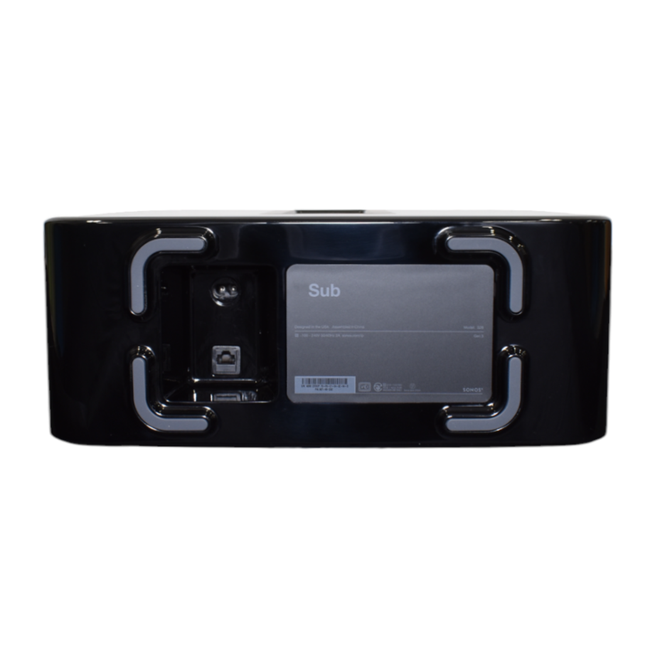 レンタル] Sonos Sub Gen 3 サブウーファー ブラック - Rentio[レンティオ]