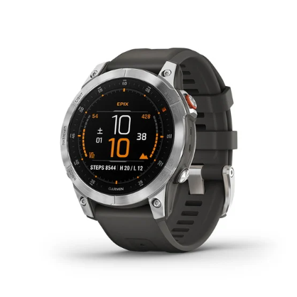 レンタル] ガーミン GARMIN epix Steel / Graphite - Rentio[レンティオ]
