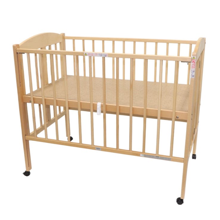 レンタル] カトージ 折りたたみベビーベッド ハイポジションタイプ