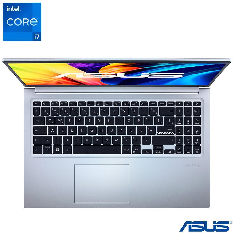 Notebook Asus, Intel Core i7-1255U, 16GB, 512GB SSD, Tela 15,6