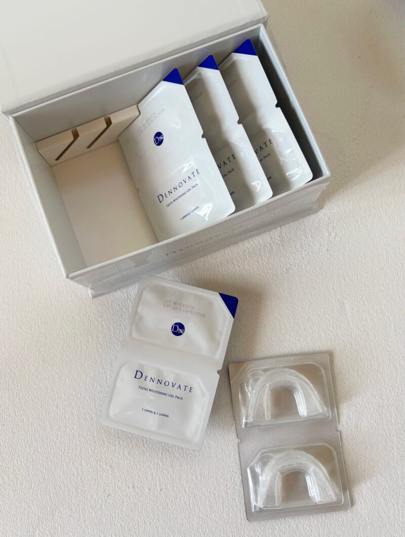 使い捨ての歯のホームホワイトニング DENNOVATE 試して見た！ | 50代