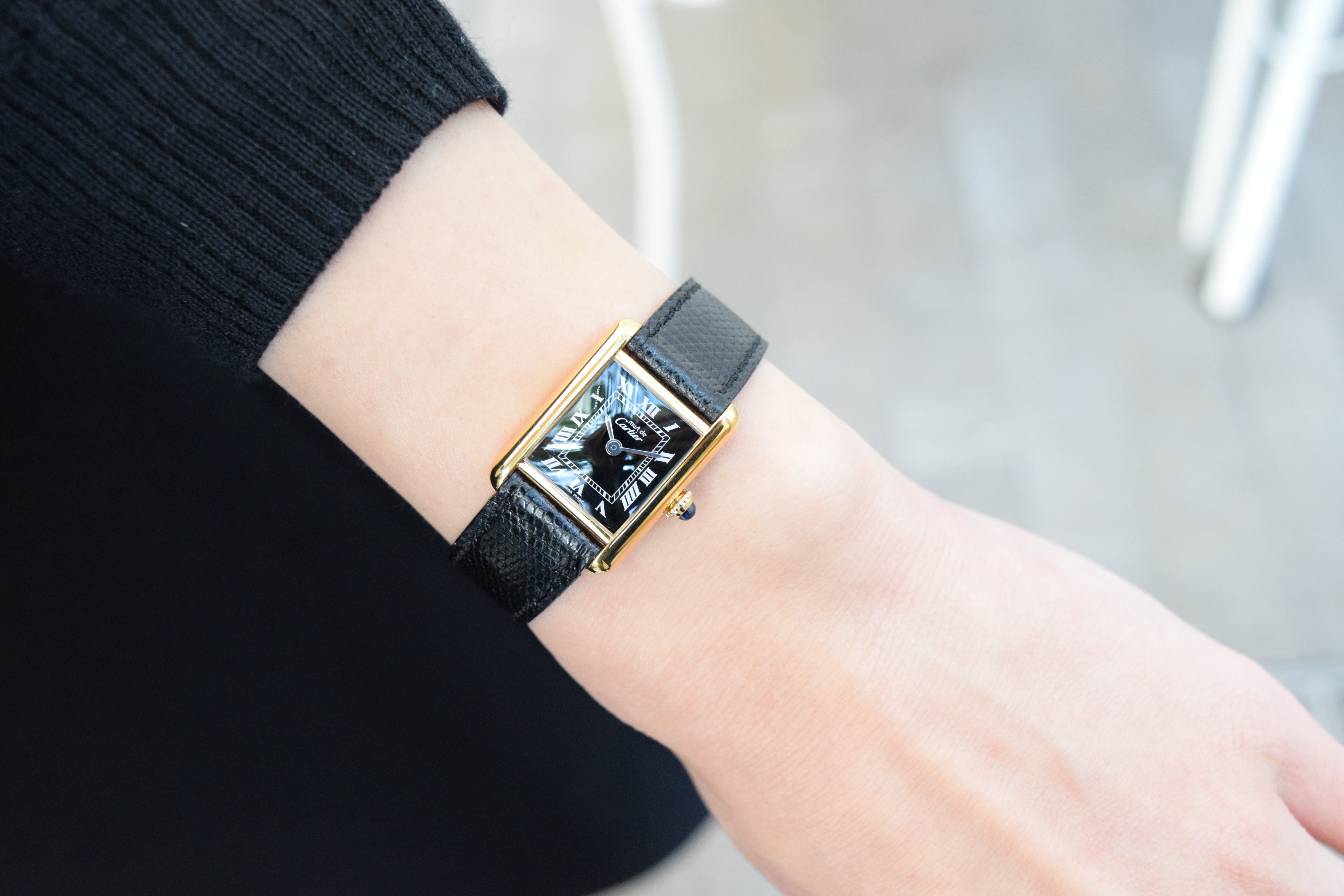 廃盤マスト ドゥ カルティエ タンク レディースヴィンテージウォッチ