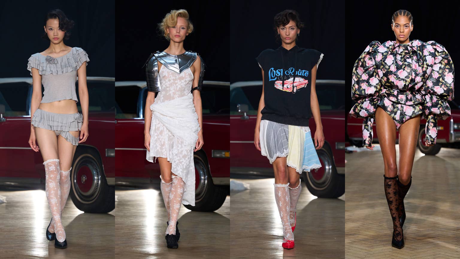 Yuhan Wang Spring 2026 Reimagines 'Mulholland Drive' From a