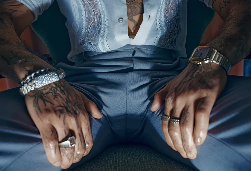 Damiano David covers Vogue Italia January 2025 by Steven Klein