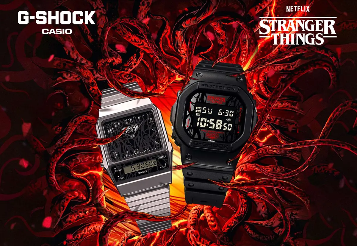 Casio x Stranger Things: Two limited-edition watches step into the