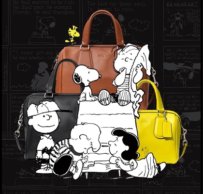 コーチ「PEANUTS」とのコラボレーションで限定アイテム発売、ブランド