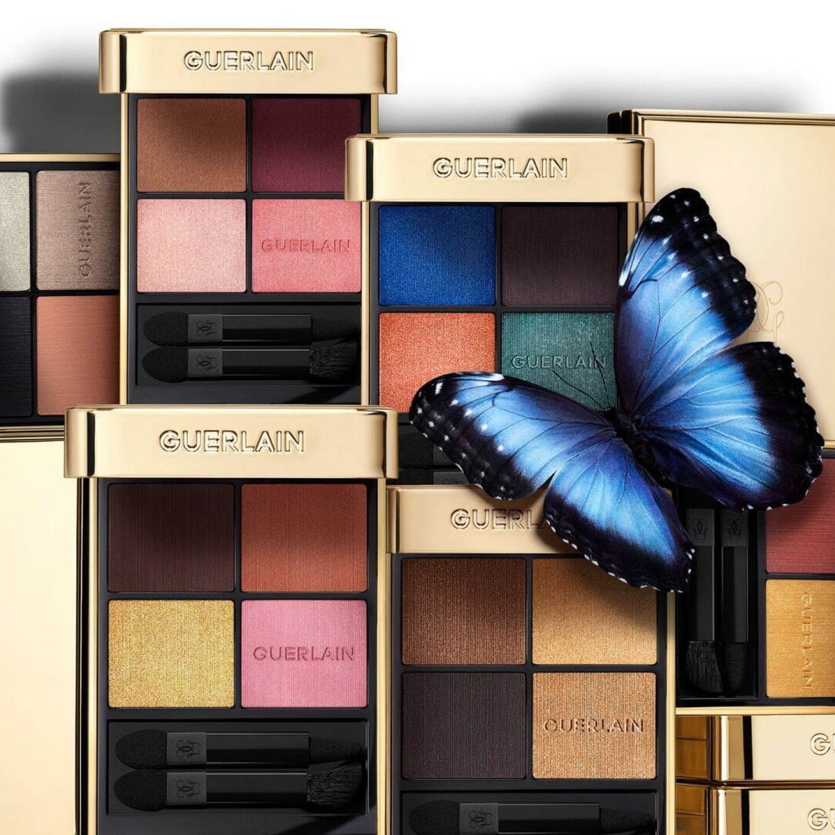 ゲランの新作アイシャドウが誕生 自然のモチーフに着想した大胆な