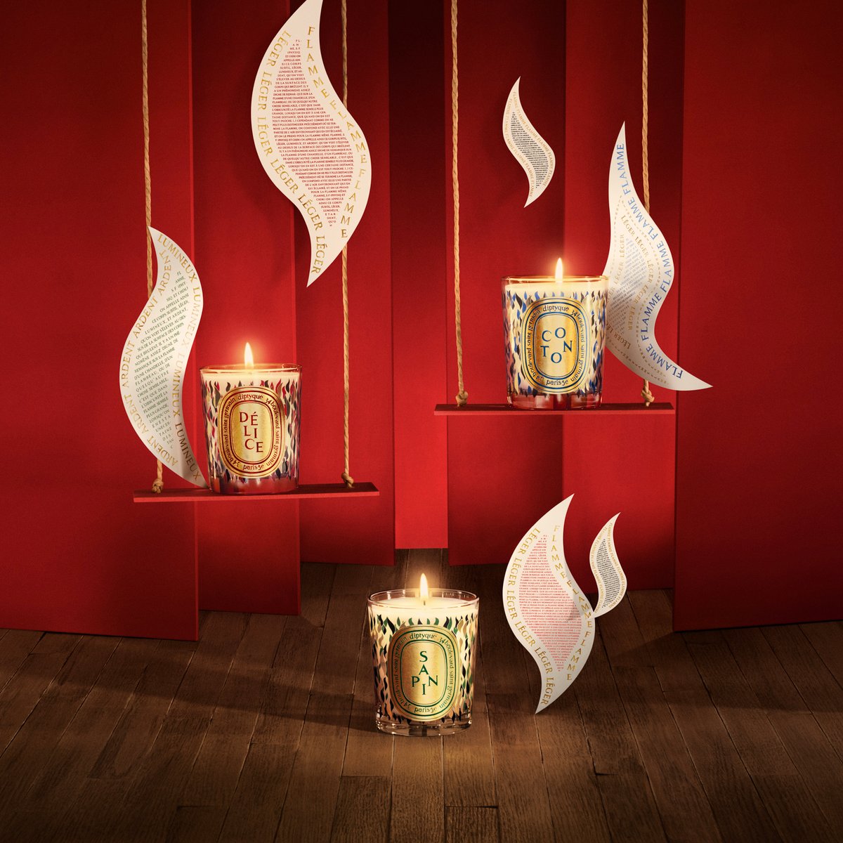 2023年クリスマスコフレ】ディプティック：フレグランスキャンドルや